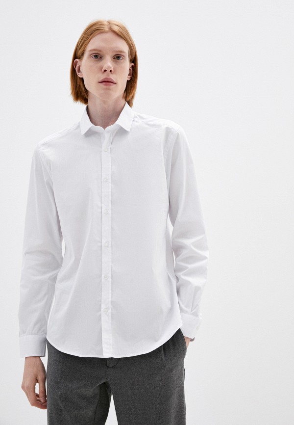 Рубашка Basics & More белый BA455042 RTLAAM441501