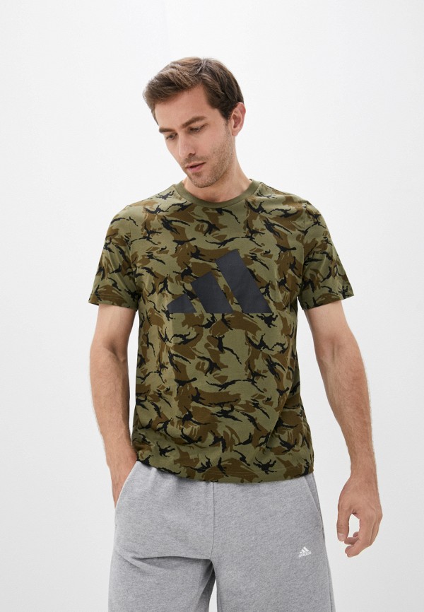 

Футболка adidas, Хаки, CAMO TEE