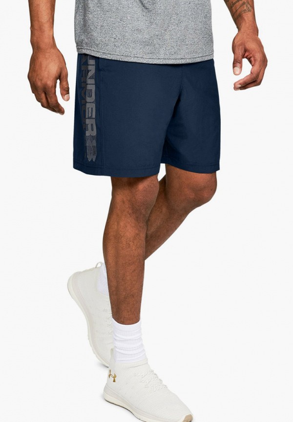 

Шорты спортивные Under Armour, Синий, UA Woven Wordmark Shorts
