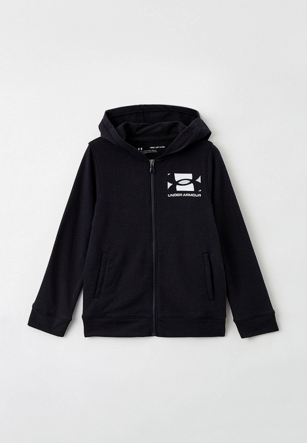 

Толстовка Under Armour, Черный, UA RIVAL TERRY FZ HOODIE