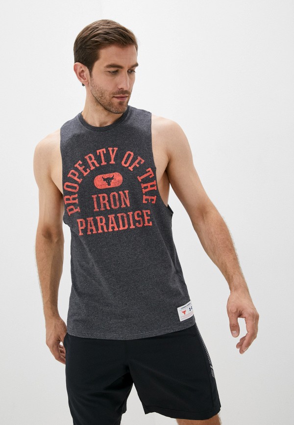 

Майка спортивная Under Armour, Серый, UA Pjt Rock Property Of Tank