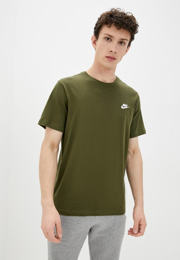 

Футболка Nike, Хаки, M NSW CLUB TEE