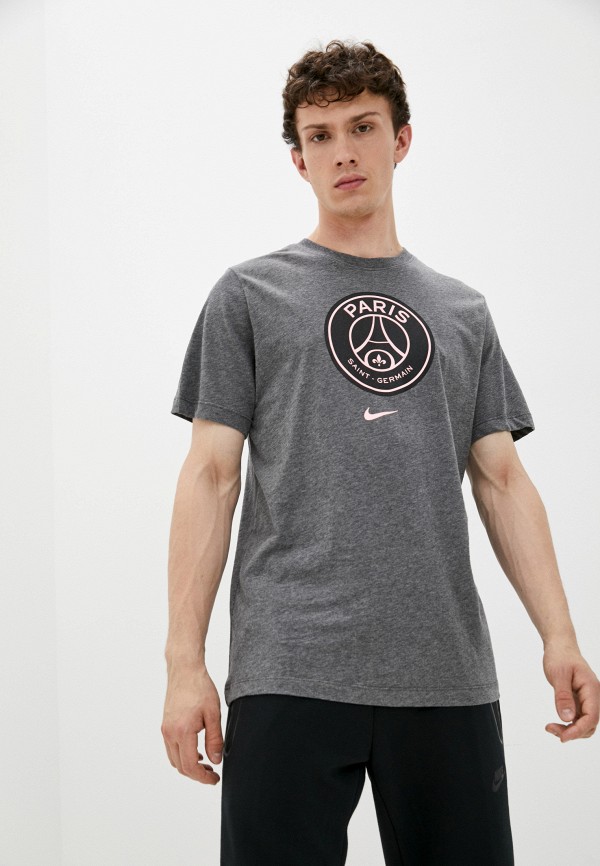 

Футболка Nike, Серый, PSG M NK TEE EVERGREEN CREST