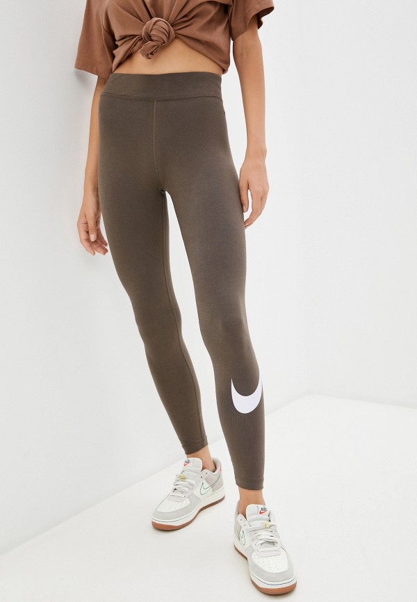 

Леггинсы Nike, Коричневый, W NSW ESSNTL GX MR LGGNG SWSH