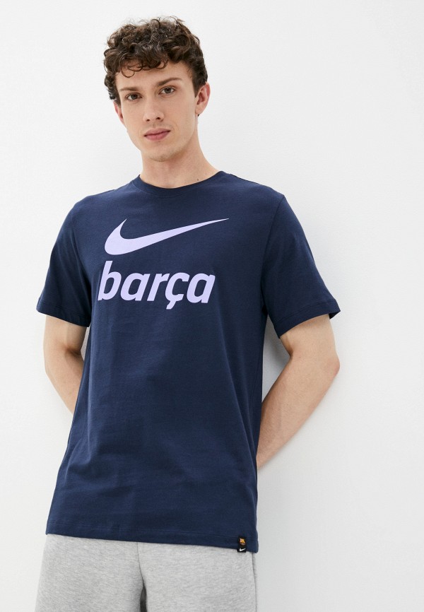 

Футболка Nike, Синий, FCB M NK SWOOSH CLUB TEE