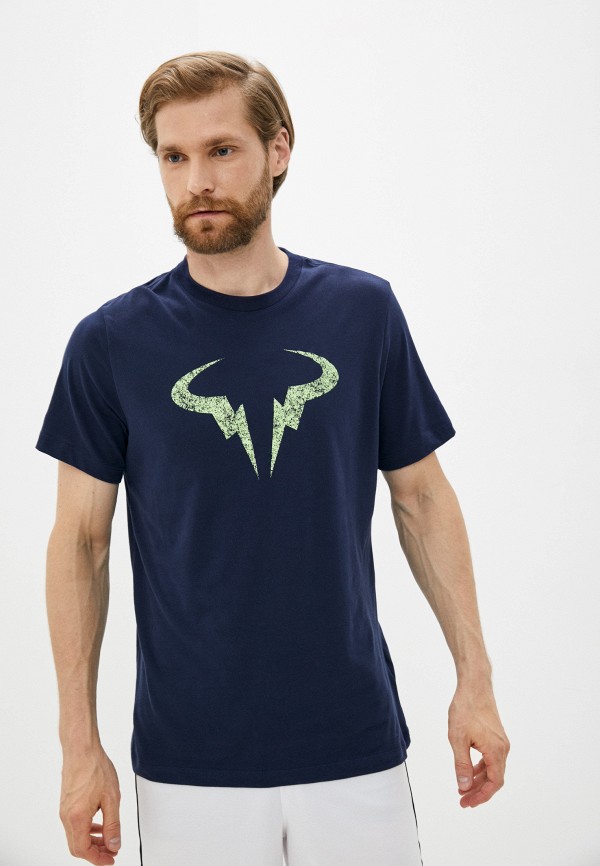 

Футболка спортивная Nike, Синий, M NKCT DF TEE RAFA CLAY