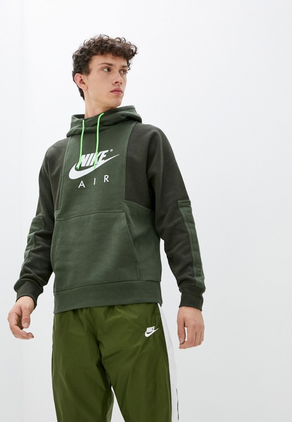

Худи Nike, Зеленый, M NSW NIKE AIR PO BB HOODIE