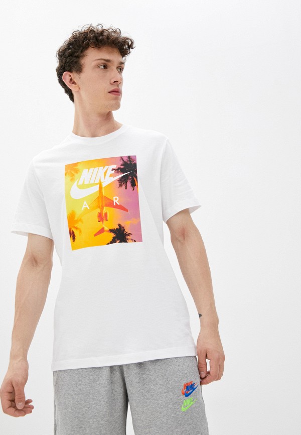 

Футболка Nike, Белый, M NSW TEE SWOOSH BY AIR PHOTO