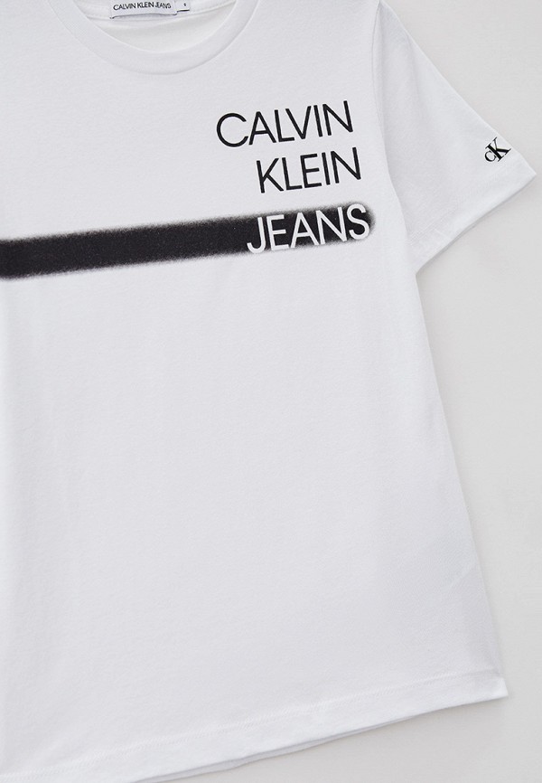 Футболка для мальчика Calvin Klein Jeans IB0IB00895 Фото 3