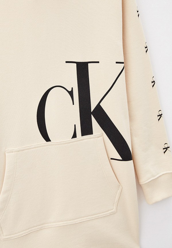 

Платье Calvin Klein Jeans, Бежевый