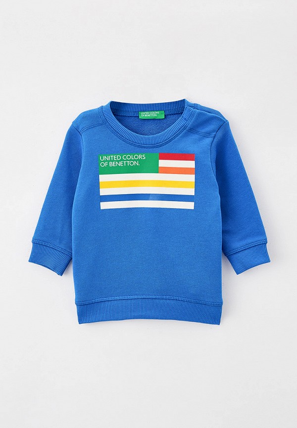 

Свитшот United Colors of Benetton, Голубой, United Colors of Benetton RTLAAM646601