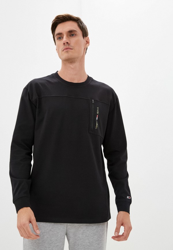 

Лонгслив Tommy Jeans, Черный