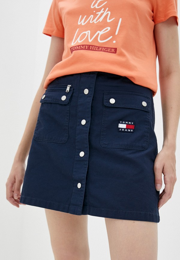 

Юбка Tommy Jeans, Синий