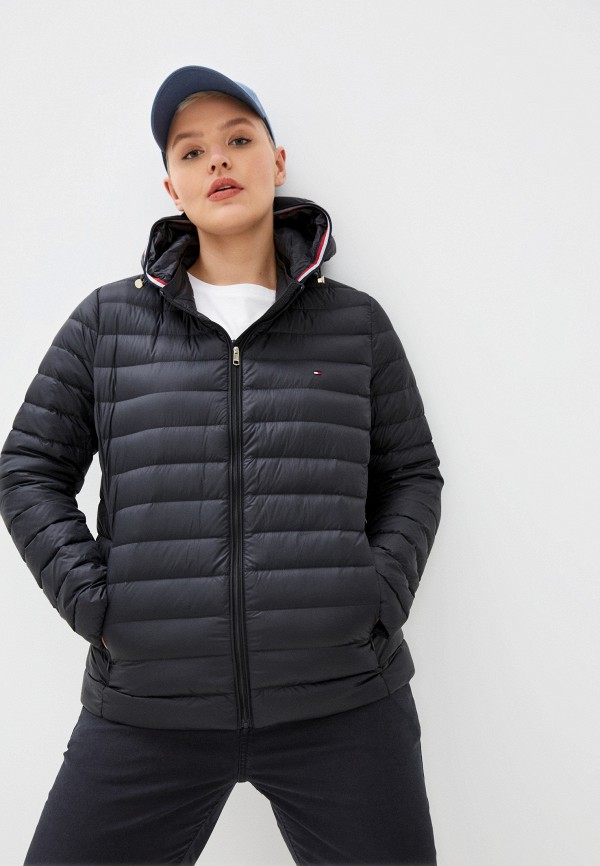 

Пуховик Tommy Hilfiger, Черный, CURVE