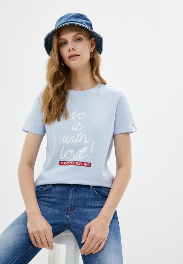 

Футболка Tommy Hilfiger, Голубой