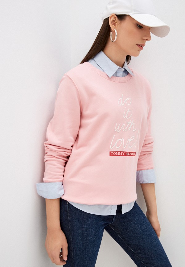 

Свитшот Tommy Hilfiger, Розовый