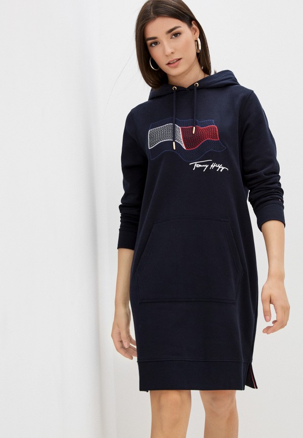 Платье Tommy Hilfiger синий WW0WW33442 RTLAAM668101