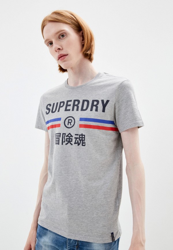 

Футболка Superdry, Серый