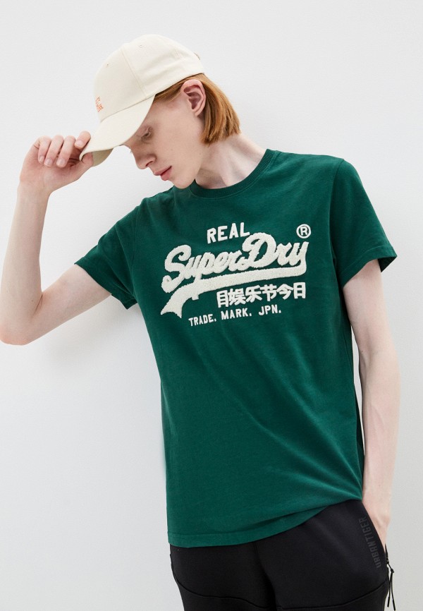 

Футболка Superdry, Зеленый