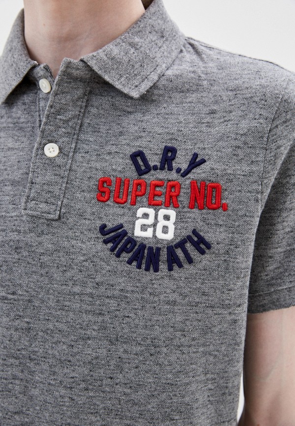 

Поло Superdry, Серый