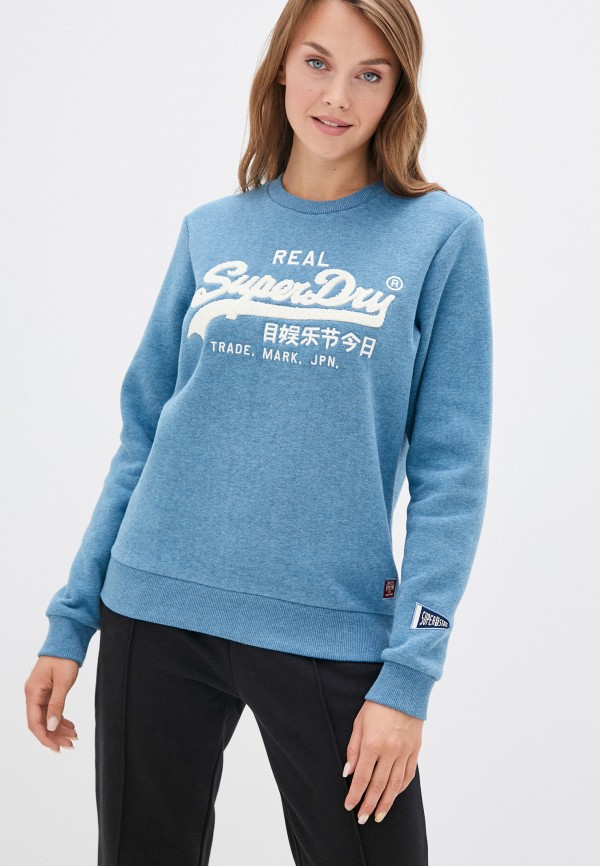 

Свитшот Superdry, Голубой