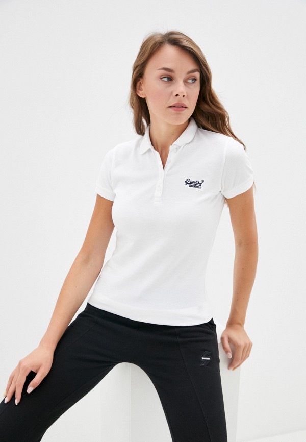 

Поло Superdry, Белый