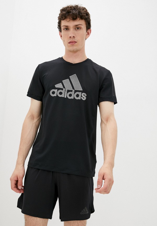 

Футболка спортивная adidas, Черный, AERO WARRI TEE