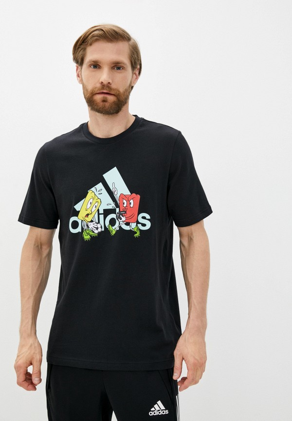

Футболка adidas, Черный, MASCOT BOS T M