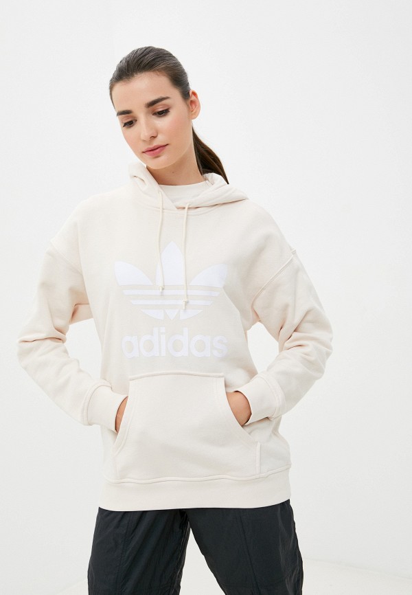 

Худи adidas Originals, Бежевый, TRF HOODIE
