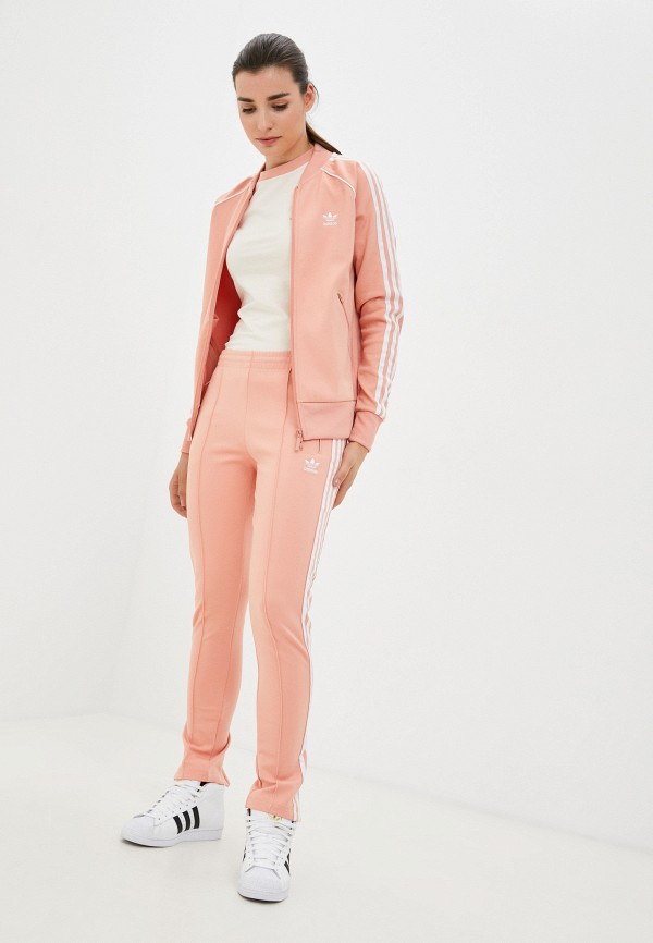 

Брюки спортивные adidas Originals, Коралловый, SST PANTS PB