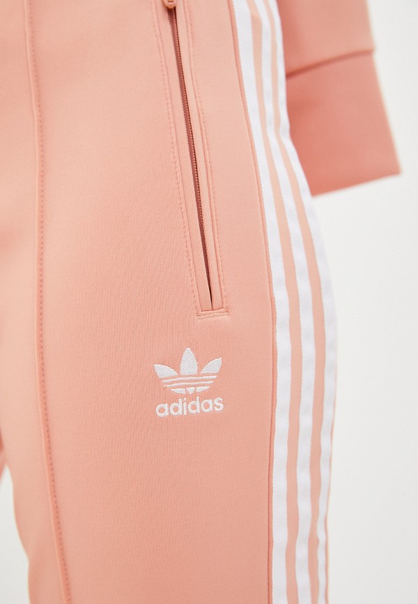 Брюки спортивные adidas Originals коралловый, размер 38, фото 4