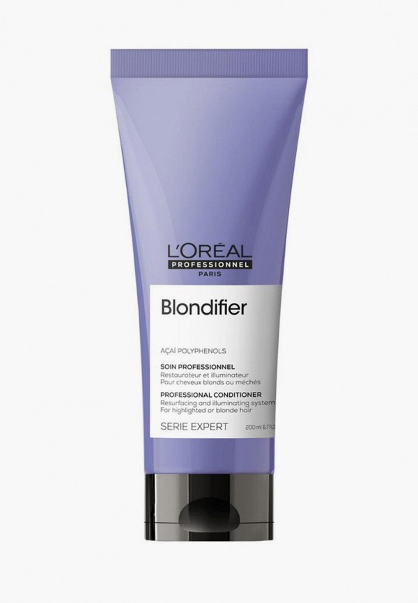

Кондиционер для волос L'Oreal Professionnel, Прозрачный, Serie Expert Blondifier Gloss для осветленных и мелированных волос, 200 мл