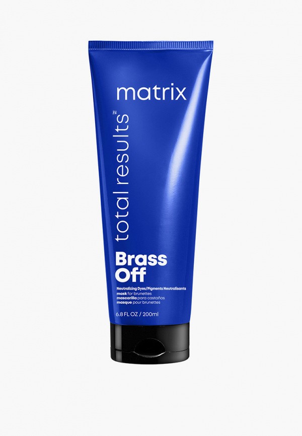 

Маска для волос Matrix, Прозрачный, Total Results BRASS OFF, для нейтрализации желтизны, 200 мл