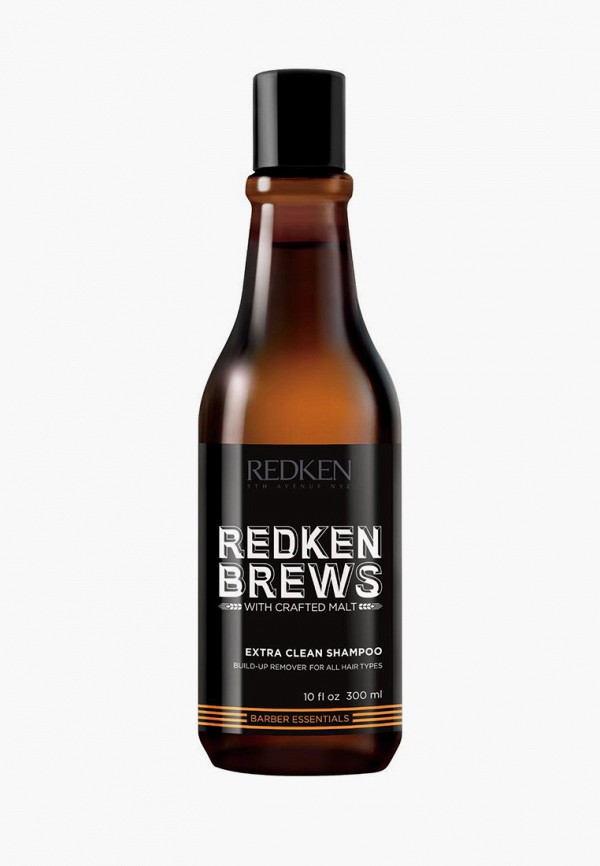 

Шампунь Redken, Прозрачный, мужской Redken Brews Extra Clean, 300 мл