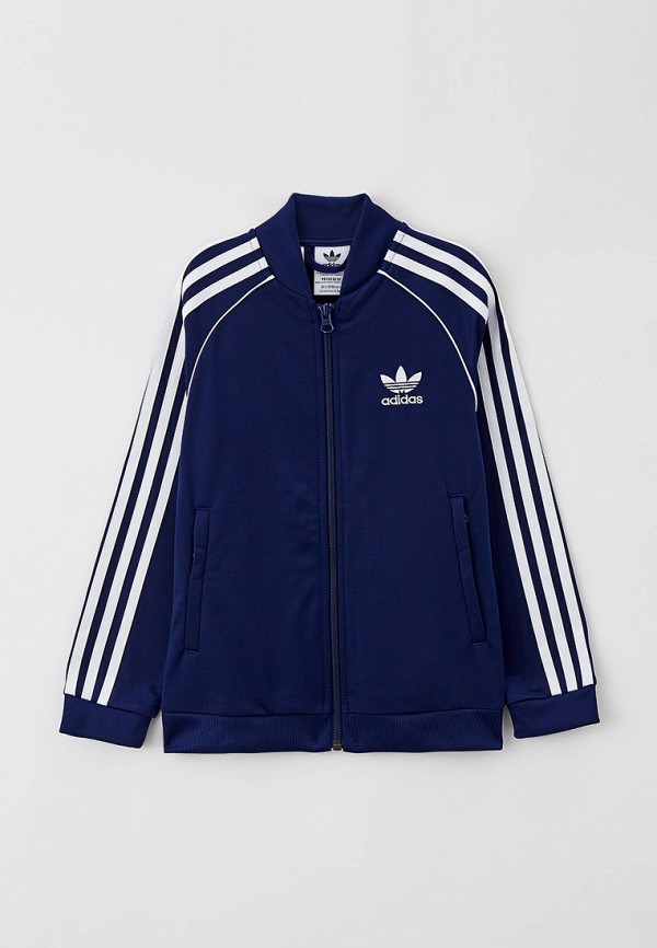 Олимпийка adidas Originals синего цвета