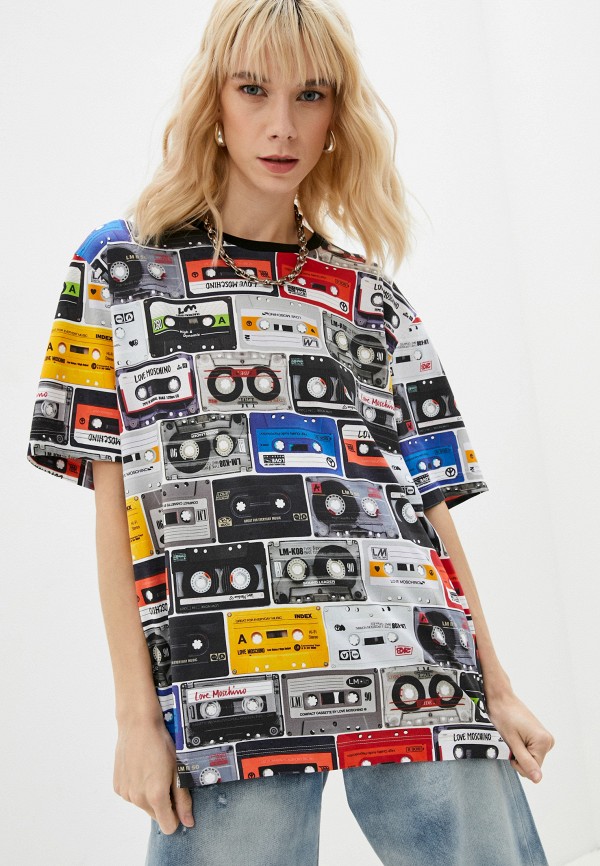 

Футболка Love Moschino, Разноцветный