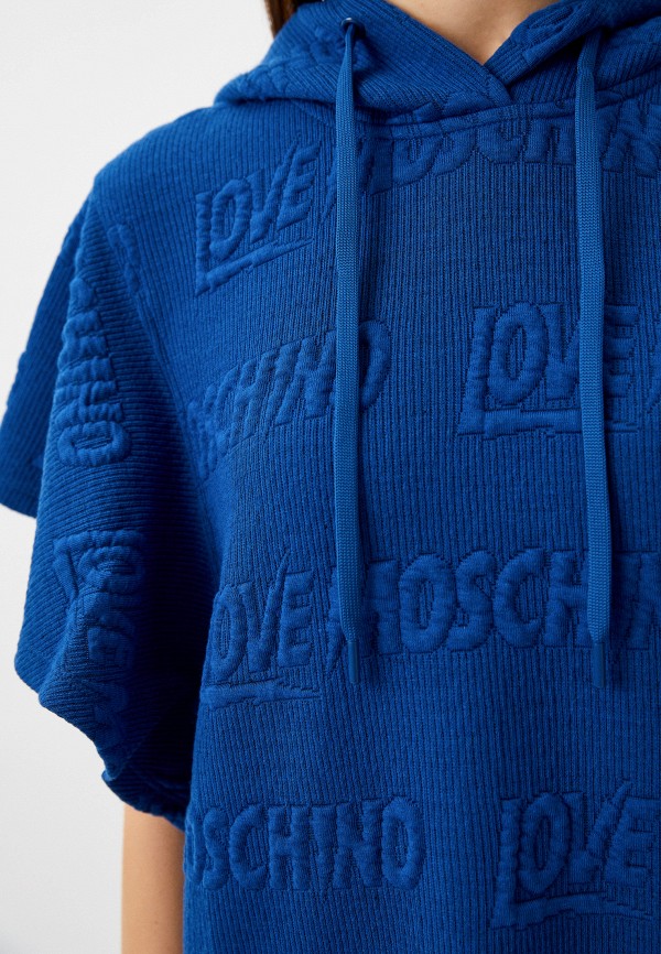 Платье Love Moschino синий, размер 42, фото 4