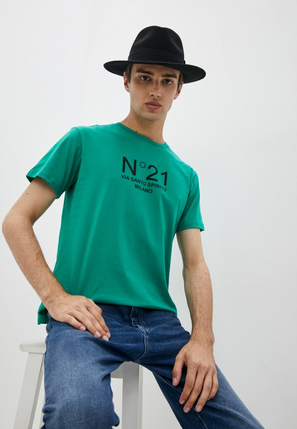 

Футболка N21, Зеленый, N21 RTLAAM838101