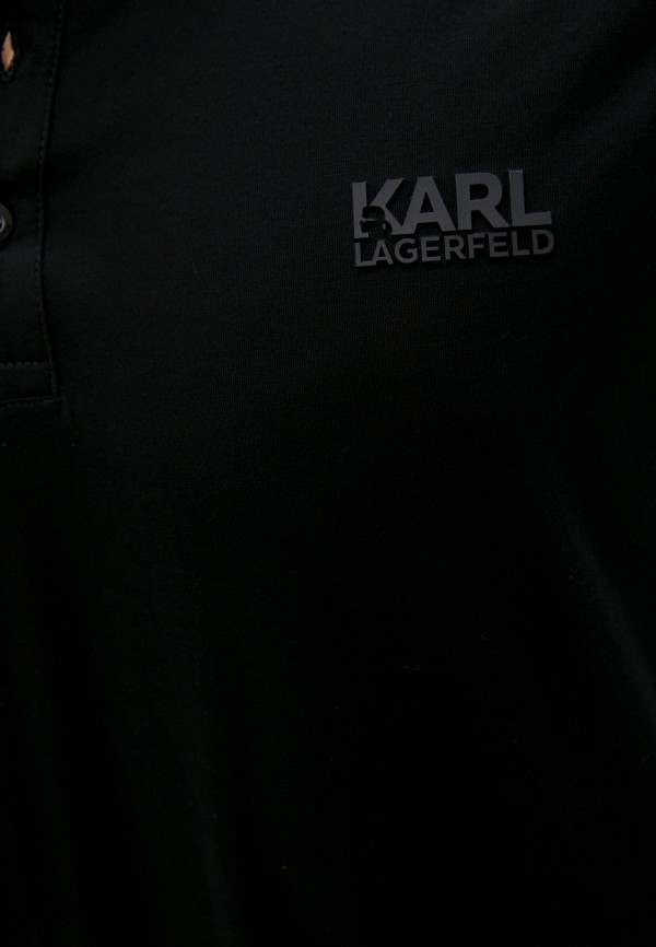 

Поло Karl Lagerfeld, Черный