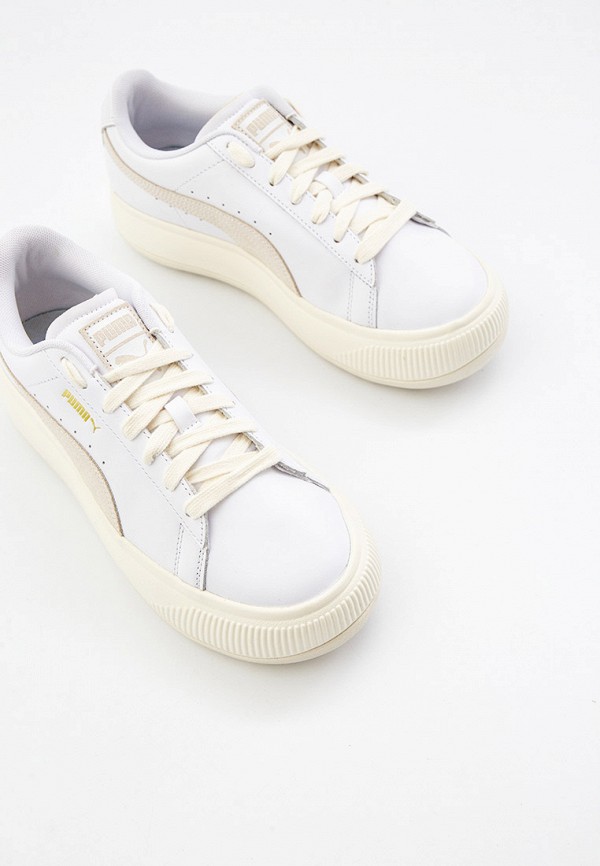 

Кеды PUMA, Белый, Suede Mayu Lth Wn's
