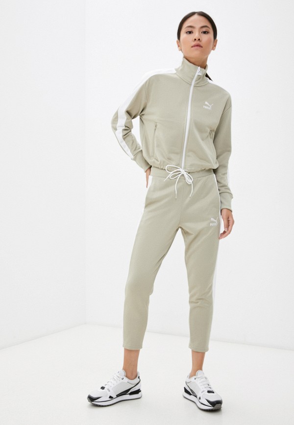 

Олимпийка PUMA, Бежевый, Iconic T7 Crop Jacket PT