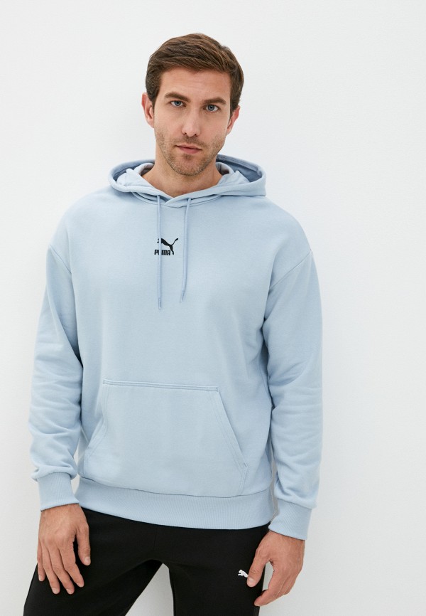 

Худи PUMA, Голубой, Classics Oversized Hoodie TR