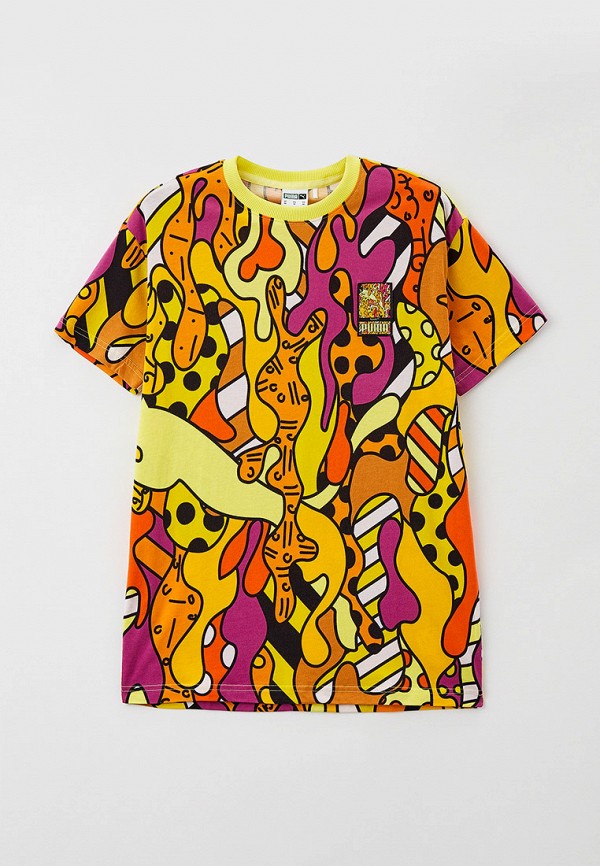 

Футболка PUMA, Разноцветный, x BRITTO AOP Tee