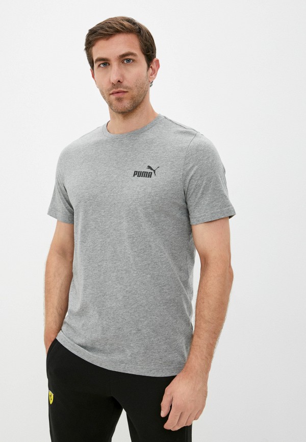 

Футболка PUMA, Серый, ESS Small Logo Tee