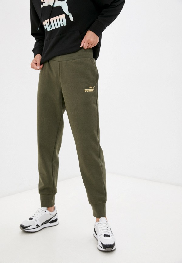 

Брюки спортивные PUMA, Хаки, ESS Sweatpants FL cl (s)