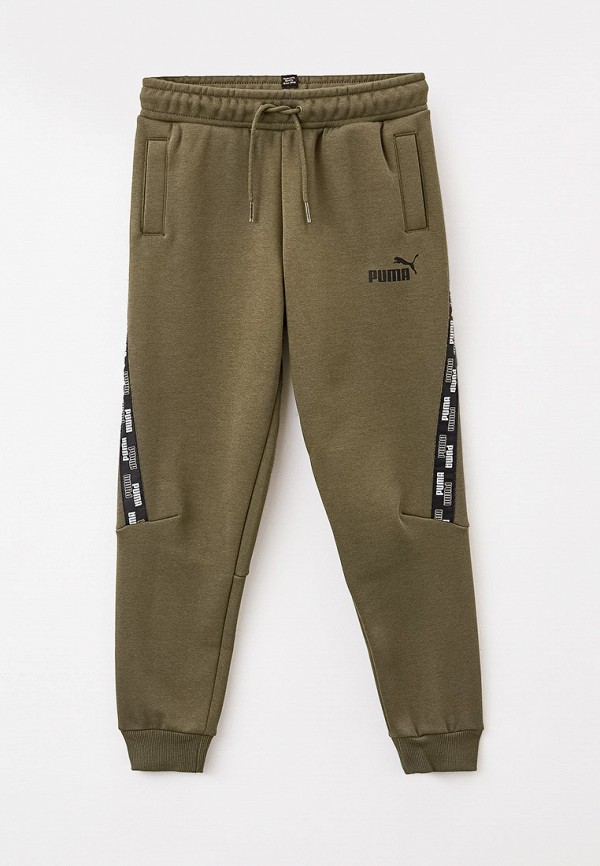 

Брюки спортивные PUMA, Хаки, PUMA POWER Tape Sweatpants FL cl B