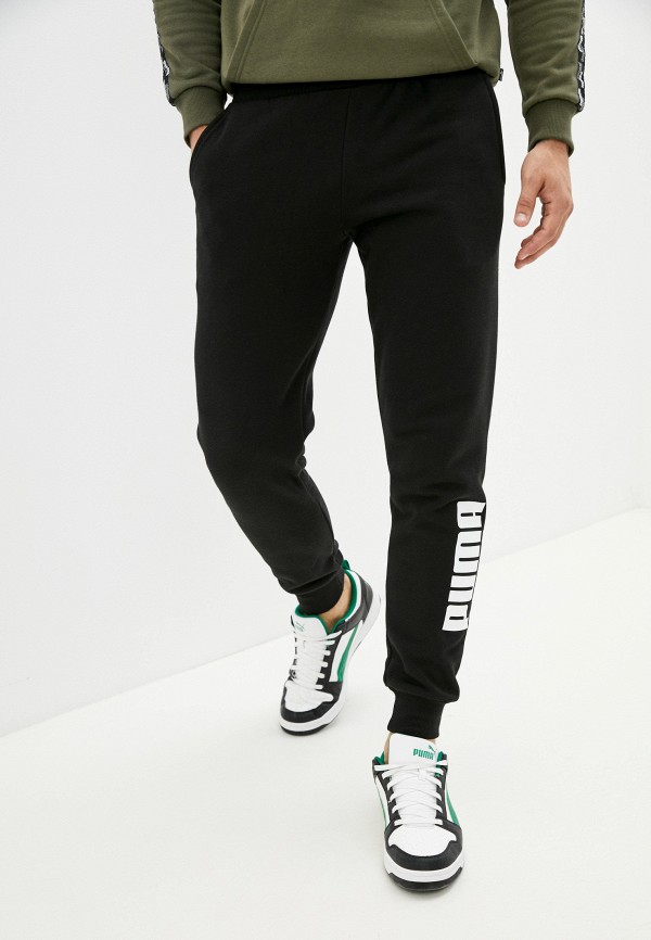 

Брюки спортивные PUMA, Черный, POWER Logo Sweat Pants FL cl