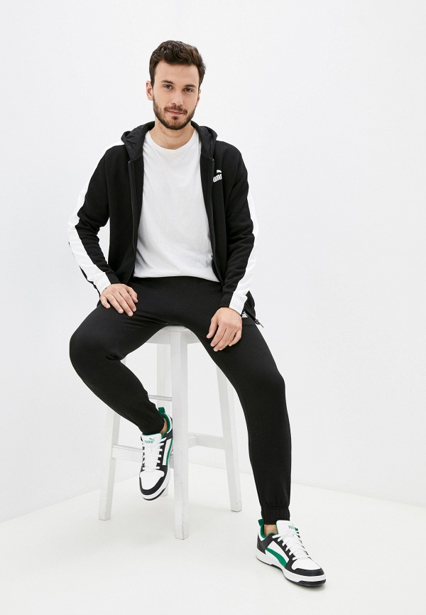 

Костюм спортивный PUMA, Черный, Hooded Sweat Suit FL cl