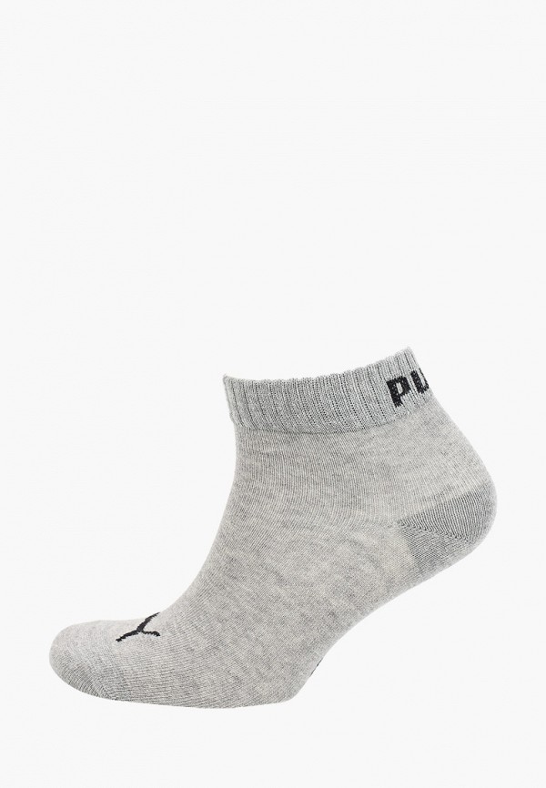 

Носки 3 пары PUMA, Разноцветный, UNISEX QUARTER PLAIN 3P