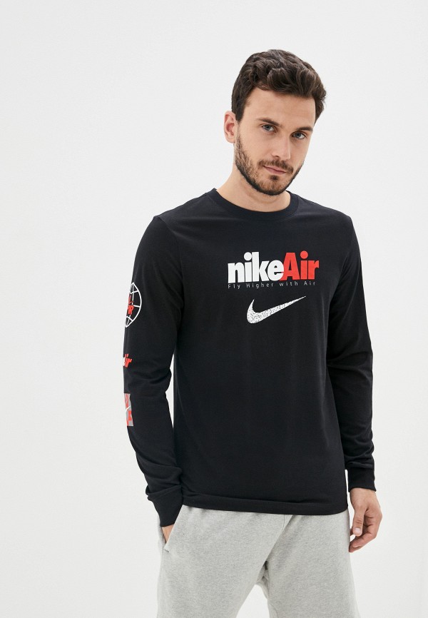 

Лонгслив Nike, Черный, M NSW TEE LS SWOOSH BY AIR GX